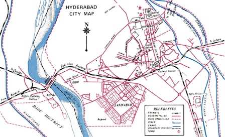 Карта хайдарабада — объясняем обстоятельно