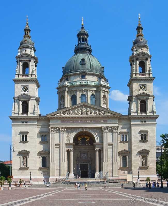 Базилика святого иштвана в городе будапешт