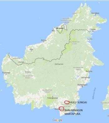 Борнео – остров трех государств
