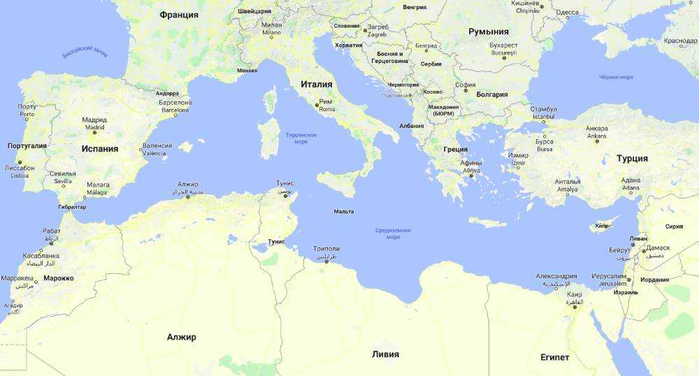 Какие моря в италии. италия на карте мира :: syl.ru