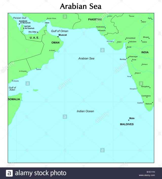 Аравийское море ? где находится на карте мира, особенности географического положения, какие берега омывает, соленость, залив, глубина, фото и описание, морские обитатели,