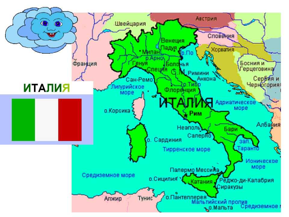Области (регионы) италии