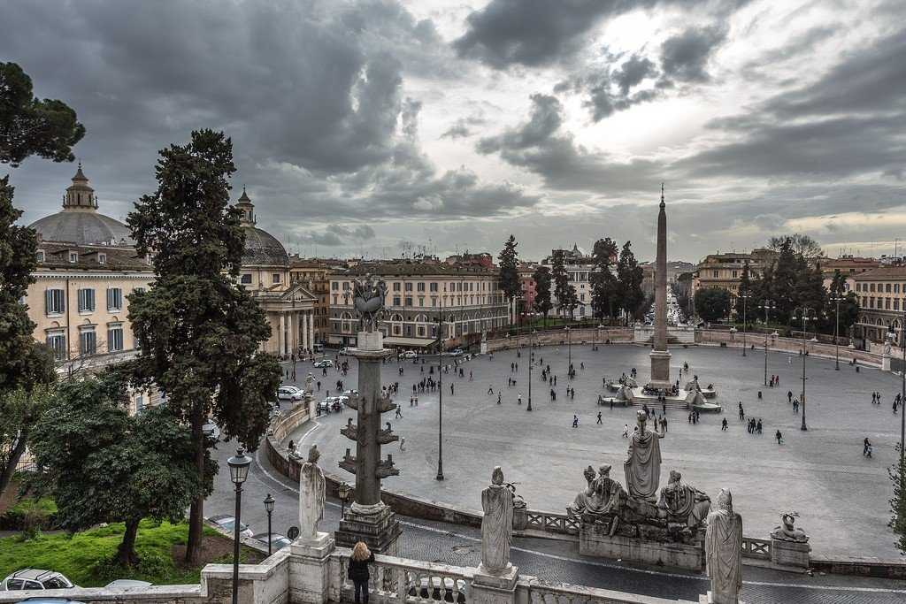 Пьяцца дель пополо - piazza del popolo - abcdef.wiki
