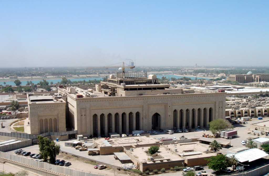 Большой зиккурат в городе ур, ирак