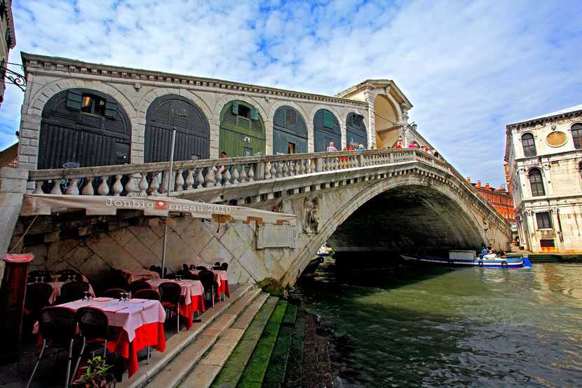 Мост риальто в венеции