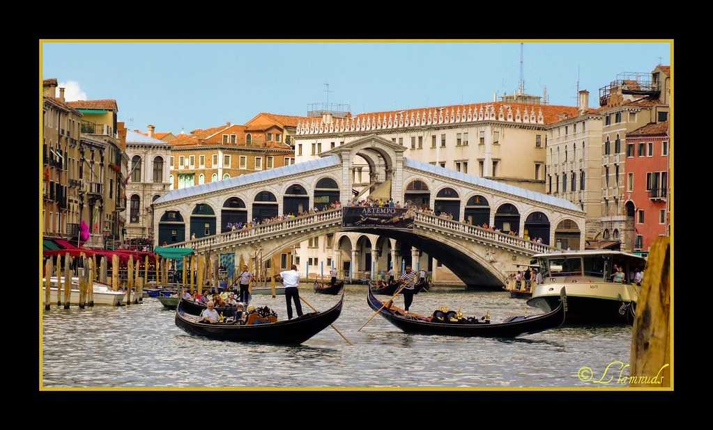Мосты и каналы венеции. путешествие по италии