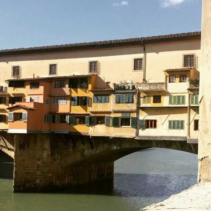 Понте-веккьо - старинный мост с магазинами. италия. описание, фото