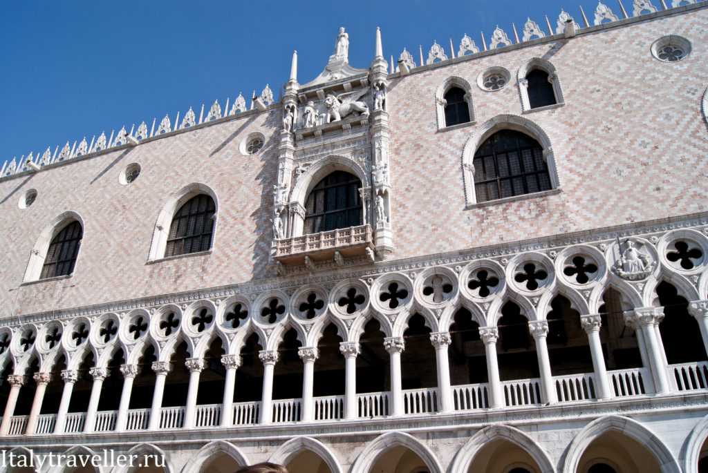 Дворец дожей – дворец №1 в венеции