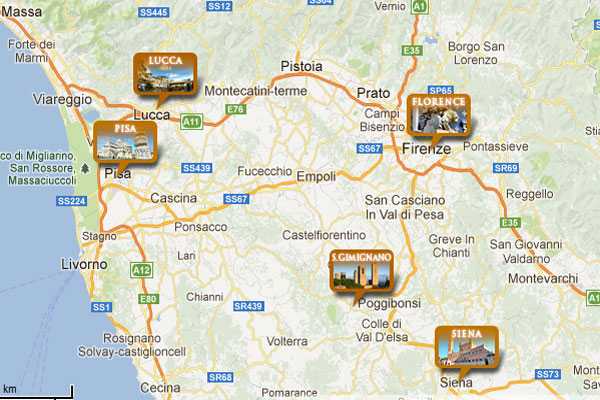 О курорте монтекатини-терме в италии: место на карте, достопримечательности