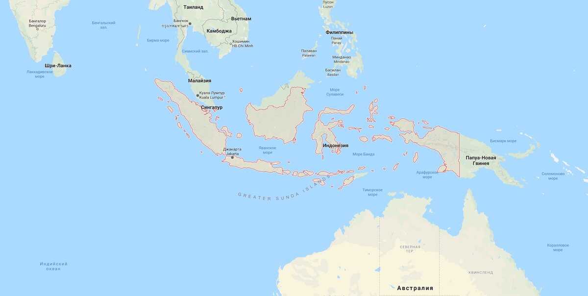Население индонезии