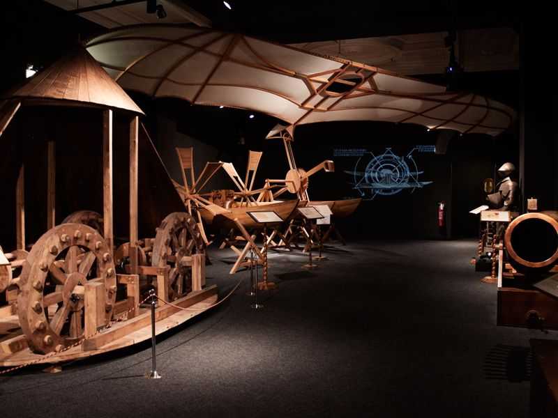 Музей леонардо да винчи в милане: коллекция изобретений в 3d