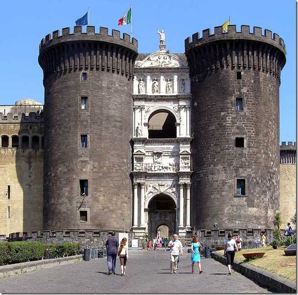 Крепость кастель-дель-ово (неаполь, италия) на карте: как добраться