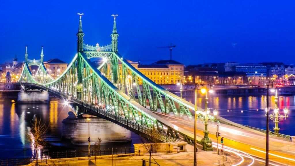 Цепной мост в будапеште