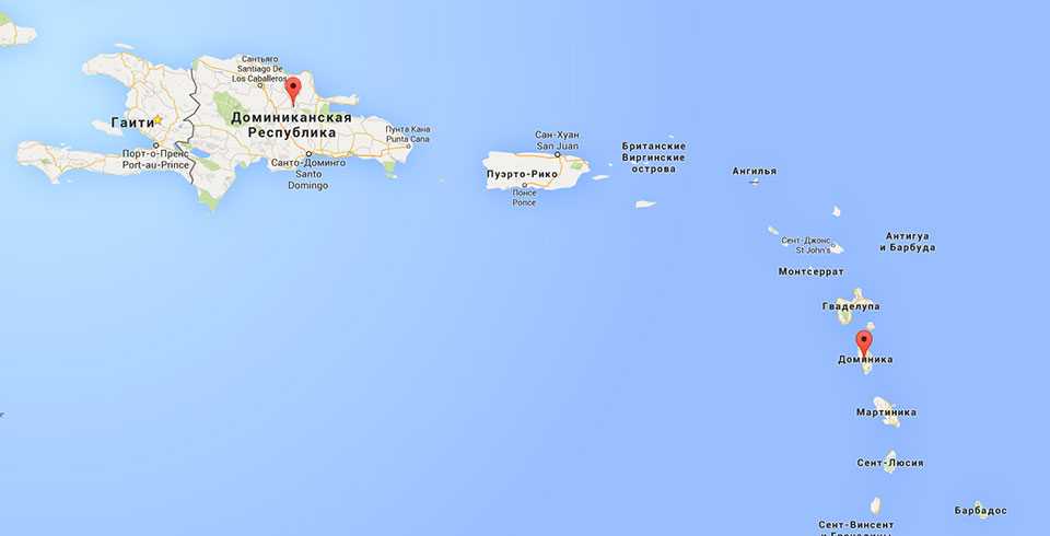 Где находится остров гаити на карте мира?