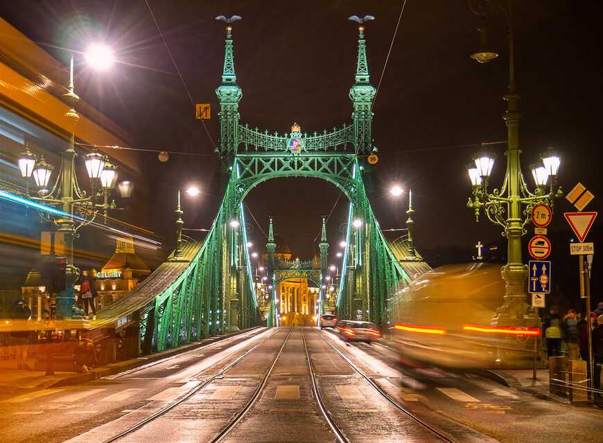 Мосты Будапешта: Цепной мост в Будапеште...