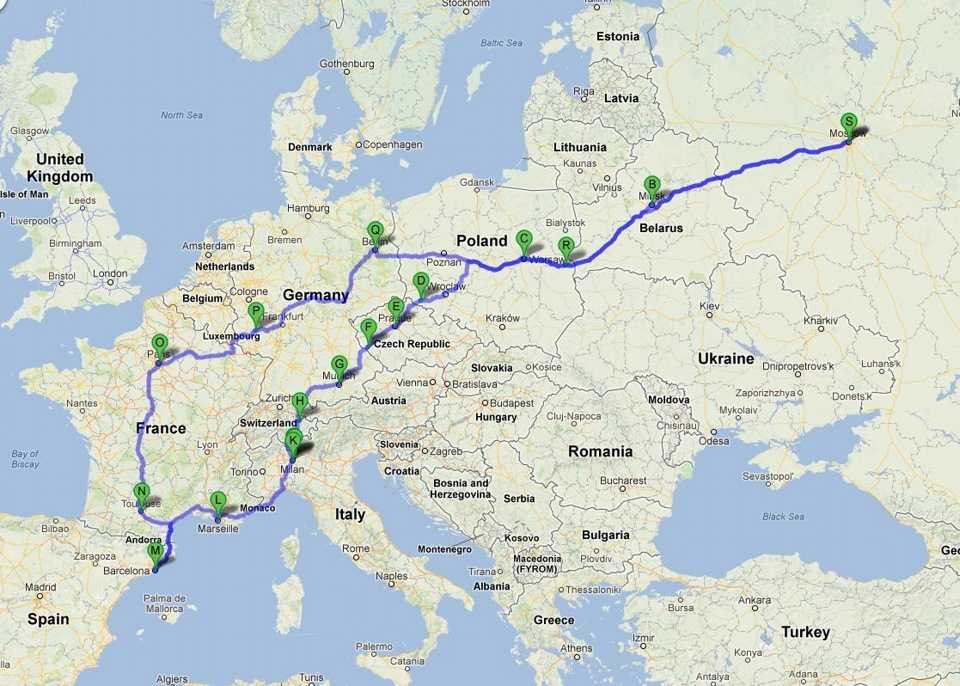 Маршрут путешествий по странам. Маршрут путешествия по Европе. Маршрут путешествия по Европе на автомобиле. Туристический маршрут по Европе. Путешествие на машине из Москвы в Барселону.
