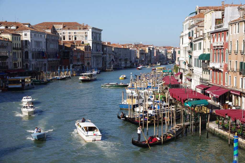 Каналы венеции на фото