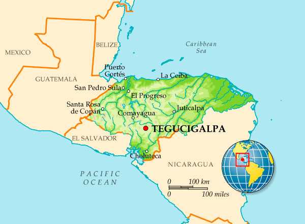 Страны мира - гондурас: расположение, столица, население, достопримечательности, карта