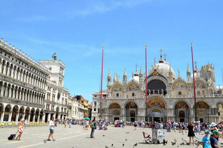 Площадь сан-марко, венеция — фото, описание, карта