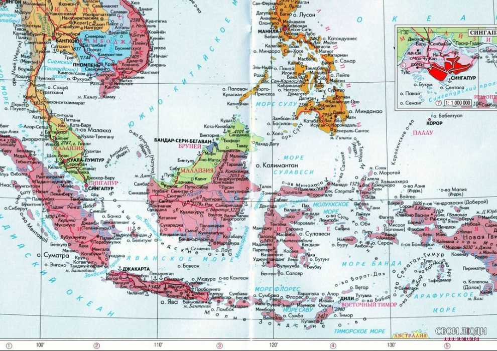 Где на карте находится индонезия | экскурсии по миру