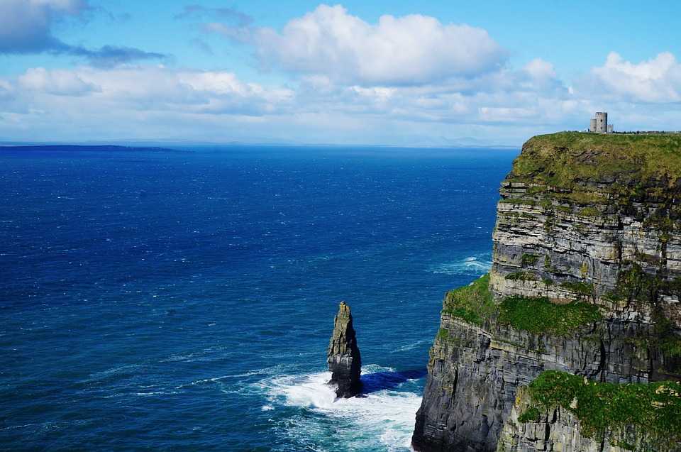 Температура воды в ирландском море