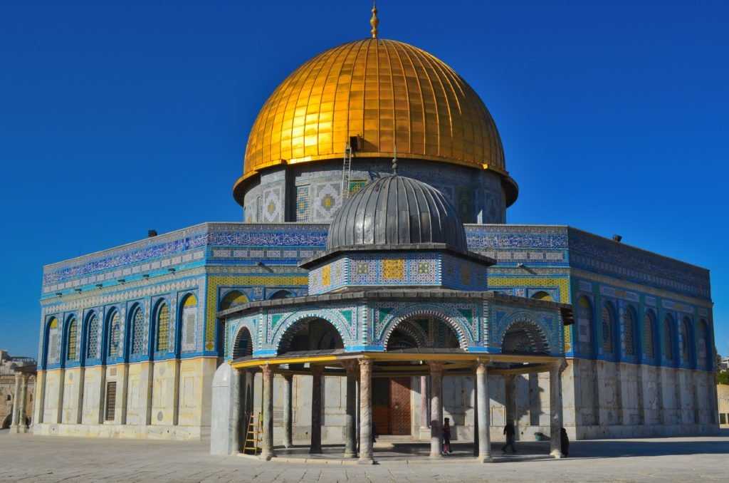 Узнай где находится Мечеть Купол Скалы на карте Иерусалима (С описанием и фотографиями). Мечеть Купол Скалы со спутника