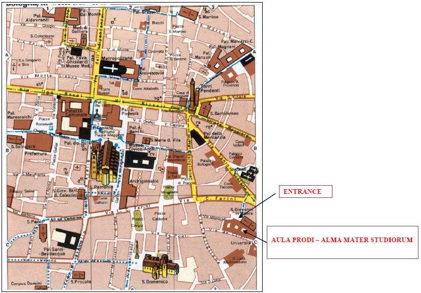 Карты болоньи (италия). подробная карта болоньи на русском языке с отелями и достопримечательностями