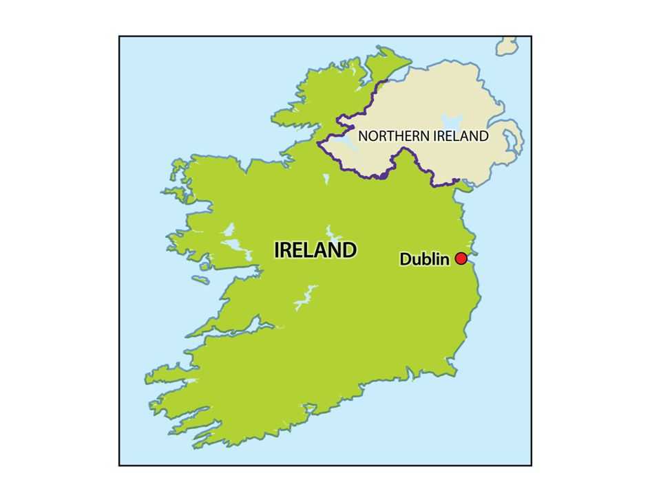 Карта ирландии