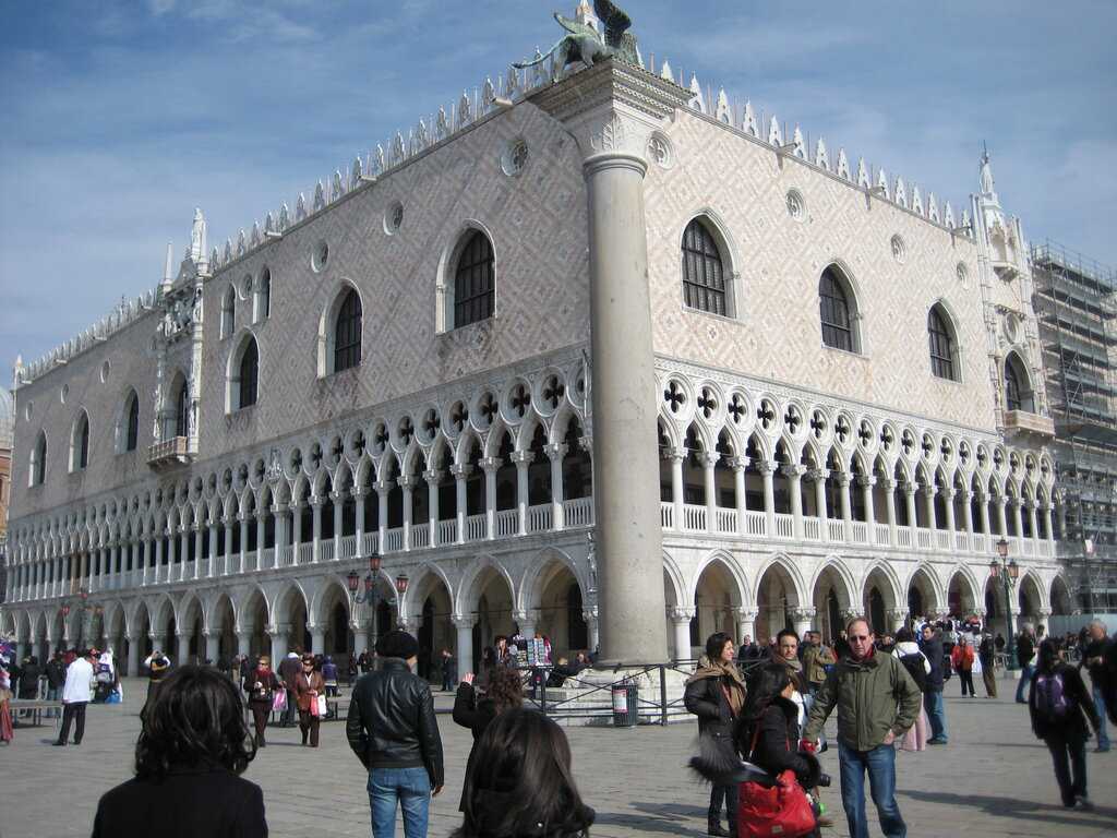 Дворец дожей в венеции – все про туризм
