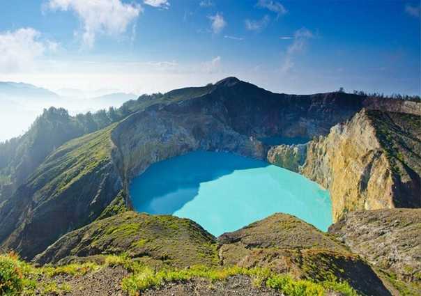 Вулкан келимуту, флорес, индонезия | самостоятельные путешествия
