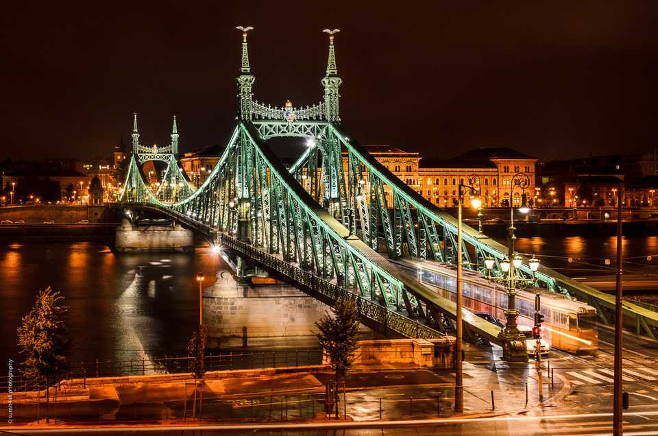 Мосты Будапешта: Цепной мост в Будапеште...