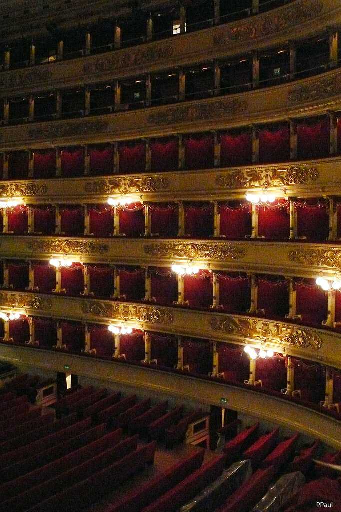 Фото «оперный театр ла скала.» из фотогалереи «силуэты милана: круизный эпилог.» отель «hotel sempione milan 3*» италия , милан