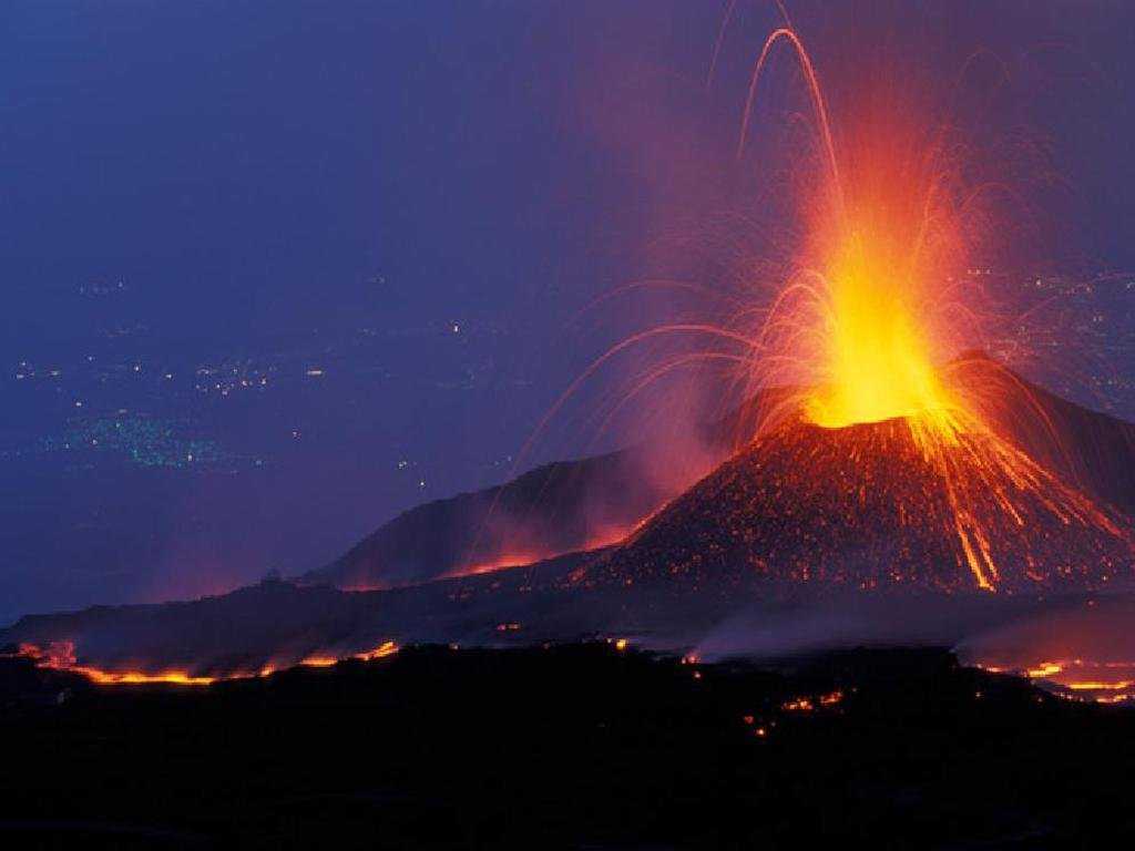 Вулкан этна италия