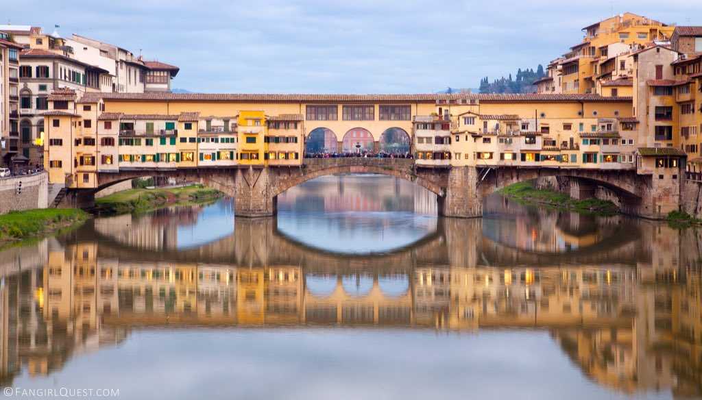 Мост понте веккьо во флоренции — знаменитый мост с историей