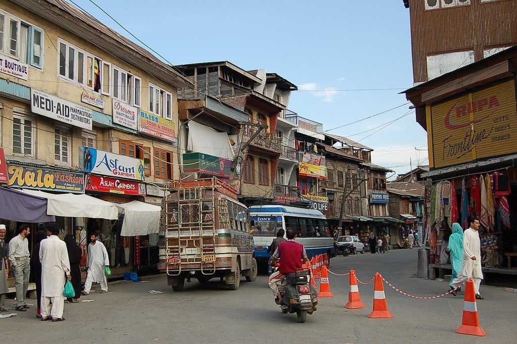 Сринагар, город - индия - штат джамму и кашмир
