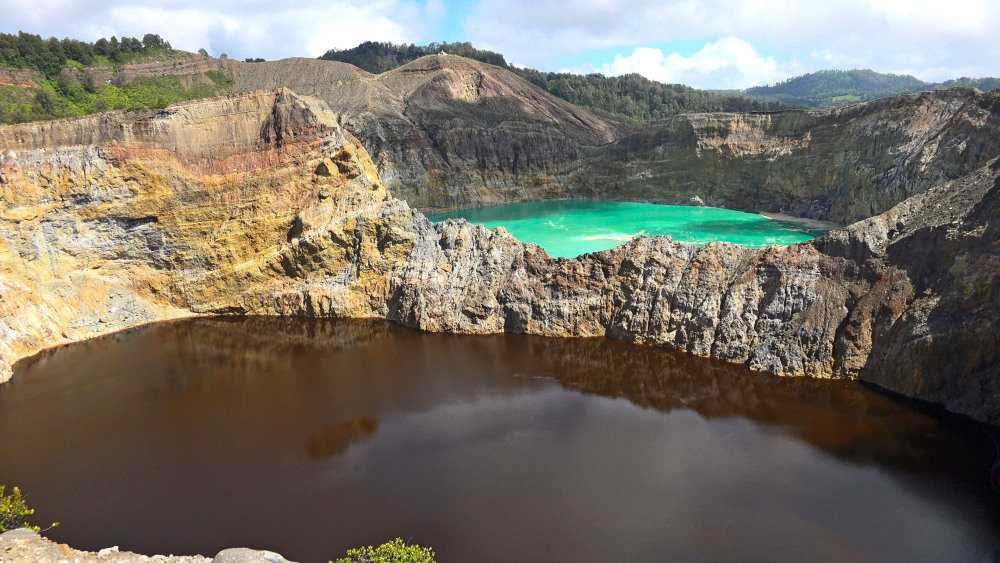 Озёра келимуту на острове флорес - тайна цветных озёр