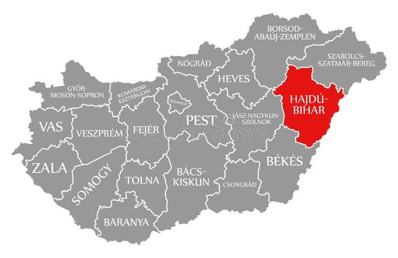 Карты венгрии