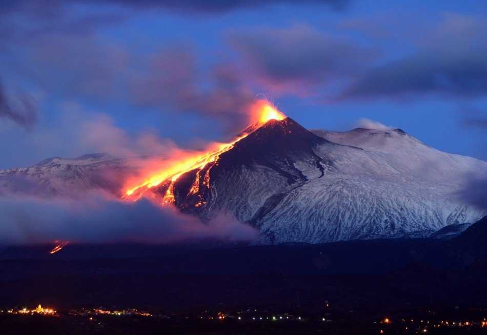 Вулкан этна италия
