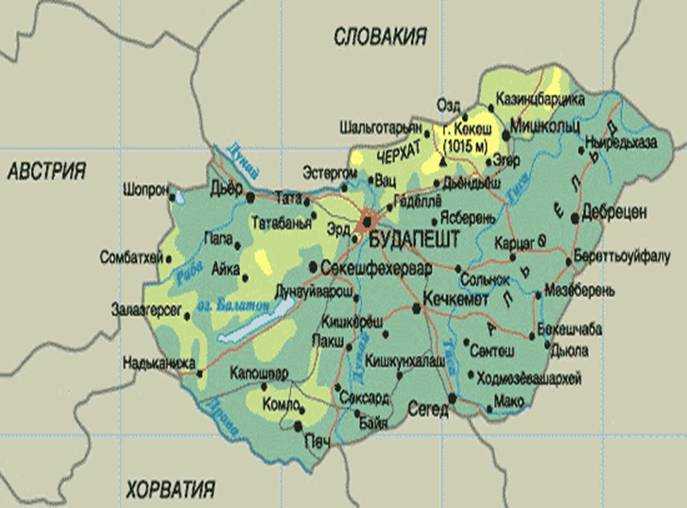 Карты эгера (венгрия). подробная карта эгера на русском языке с отелями и достопримечательностями