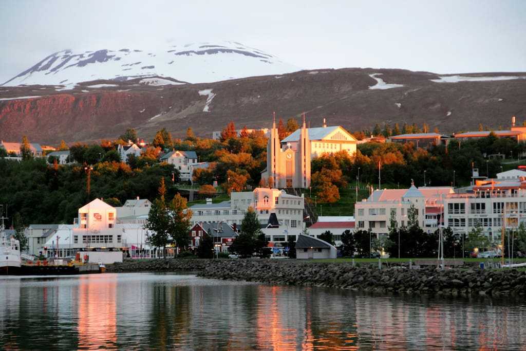 Акюрейри, город - исландия - нордюрланд-эйстра