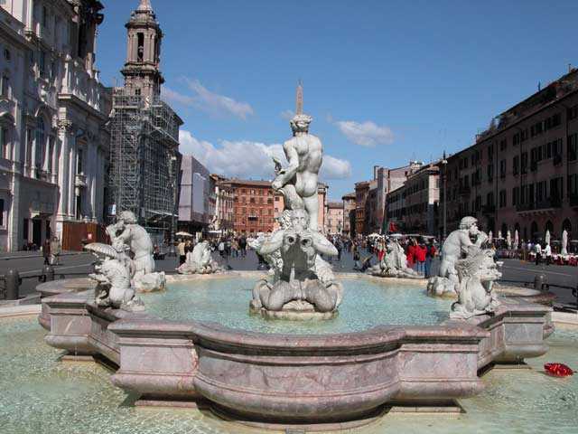 Площадь навона, рим - фонтаны, дворцы, церкви | италия для италоманов