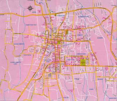 Карты денпасара (индонезия). подробная карта денпасара на русском языке с отелями и достопримечательностями