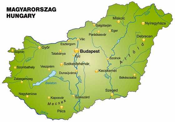 Карта будапешта, венгрия