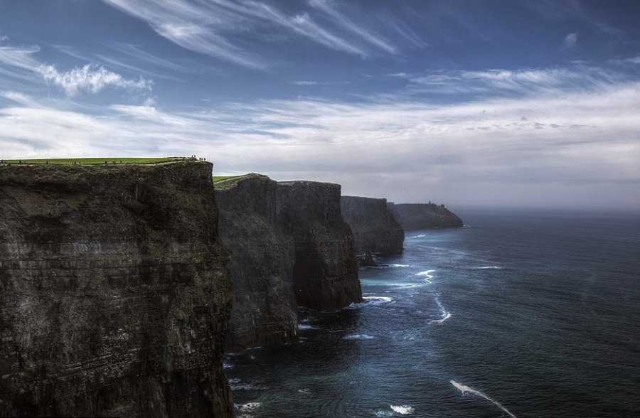 Ирландия — страна и остров | утесы мохер, замок бунратти, город голуэй
