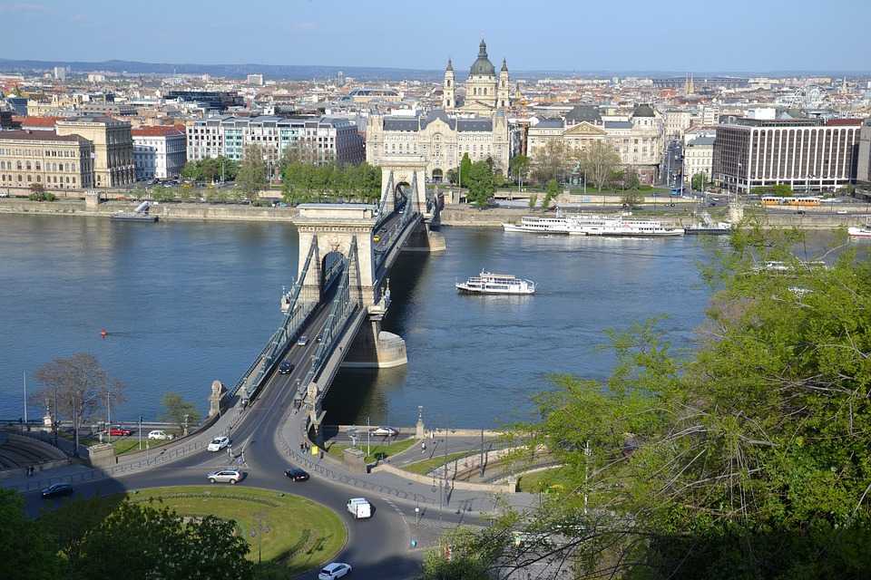 Цепной мост сечени в будапеште — плейсмент