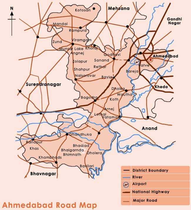 Карты ахмадабада (индия). подробная карта ахмадабада на русском языке с отелями и достопримечательностями