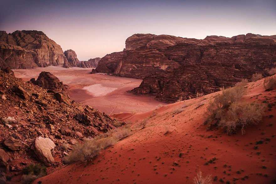 Пустыня вади рам иордания - проспект желаний