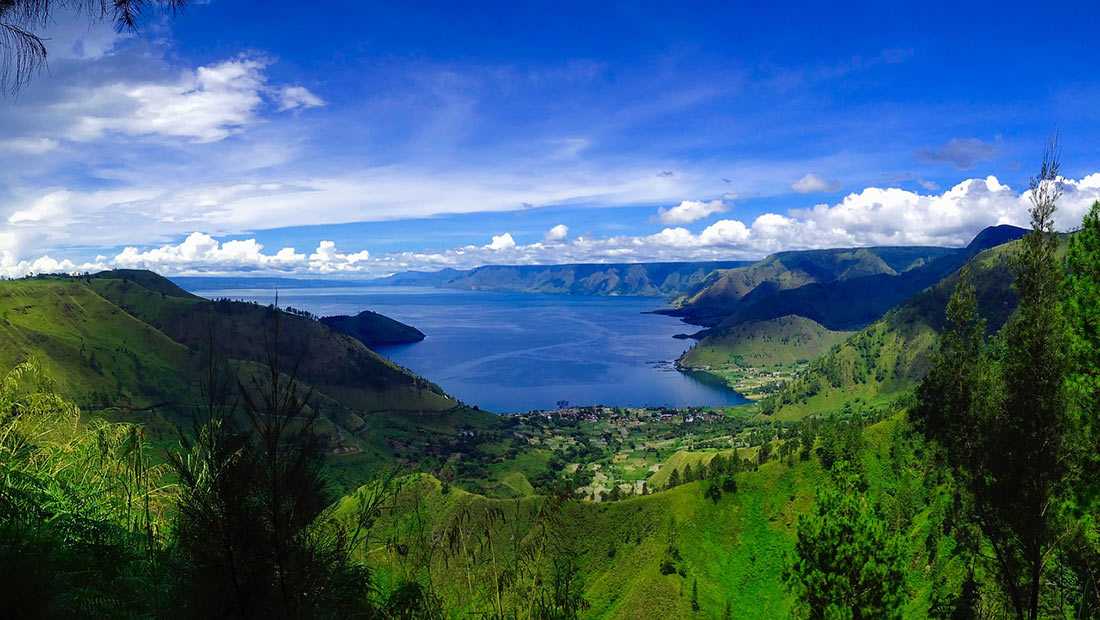 Тоба (озеро) — индонезия — планета земля