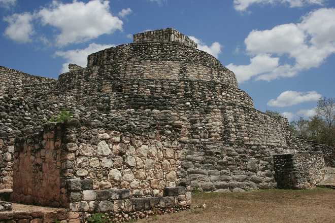 Руины города майя копан